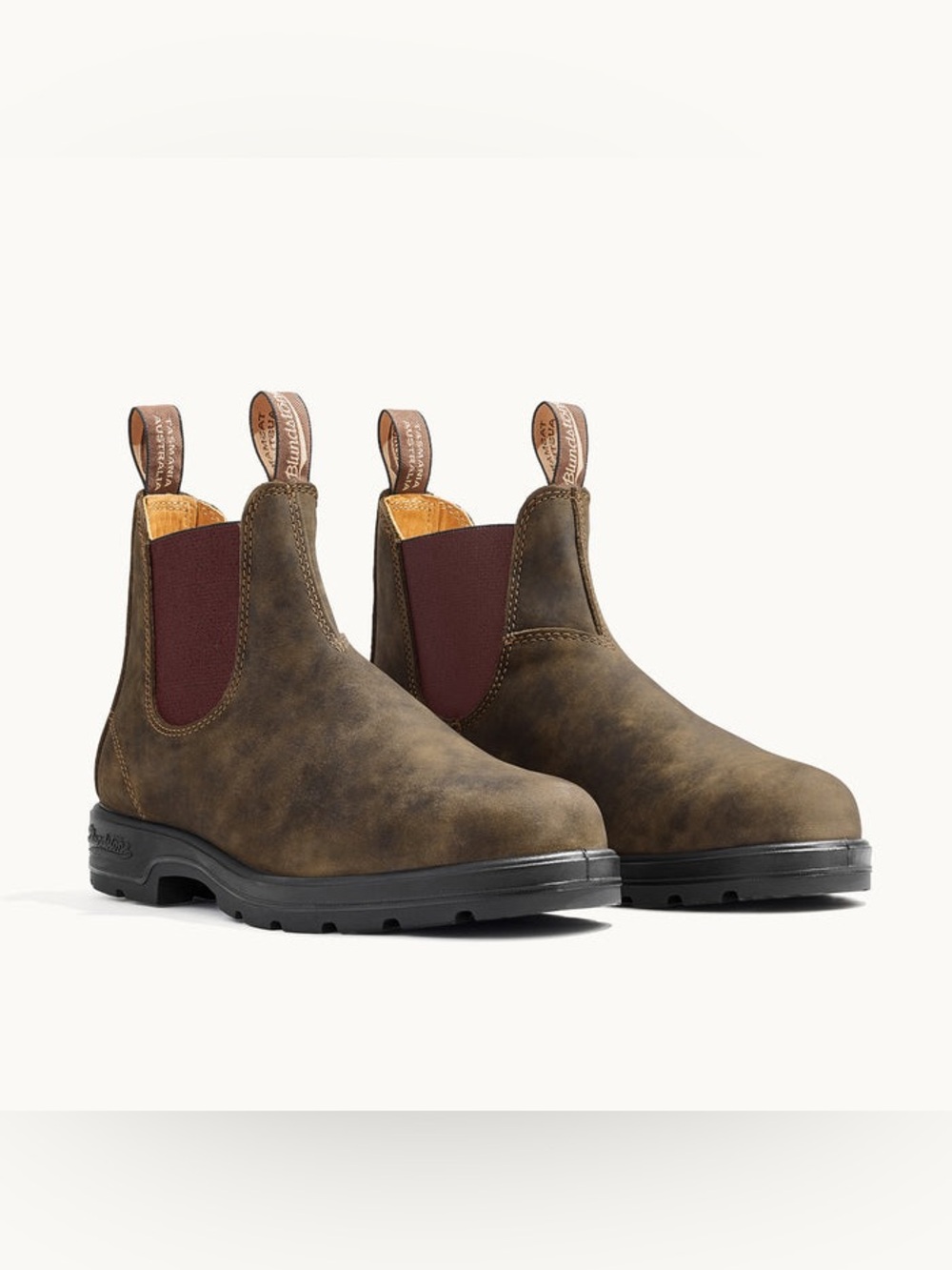 Blundstone Men's Rustic Brown Chelsea Boots Men’s 8.5 Women’s 10.5